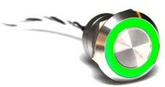 Bulgin Schalter MC22LOSGR in Silber - Bild 1