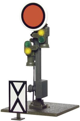 Viessmann Modelltechnik 4406 N Formsignal 2begriffig Vorsignal Fertigmodell DB, 1:87 - Bild 1