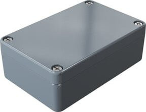 Aluminium Gehäuse rose B/T/H: 6,4 x 9,8 x 3,4 cm - Bild 1