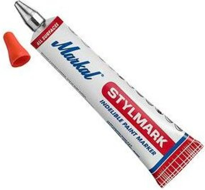 Markal STYLMARK ORIGINAL 96656 Permanentmarker mit Bullet-Spitze in Orange - Bild 2
