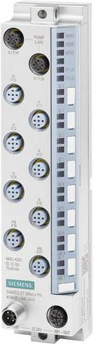 Siemens Sensor/Aktorbox passiv 6ES7146-6HF00-0BB0 in Grau und Zink - Bild 1