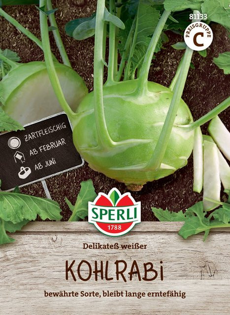 SPERLI Kohlrabi-Samen Delikateß - Bild 1