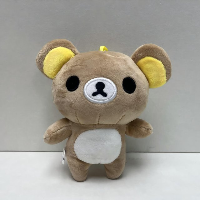Yiran toy 1 Rilakkuma Korilakkuma Bär Plüsch Schlüsselanhänger Braun Weiß - Bild 1