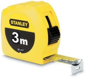 Stanley Taschenrollbandmaß in Gelb und Schwarz mit 3 m Länge - Bild 1