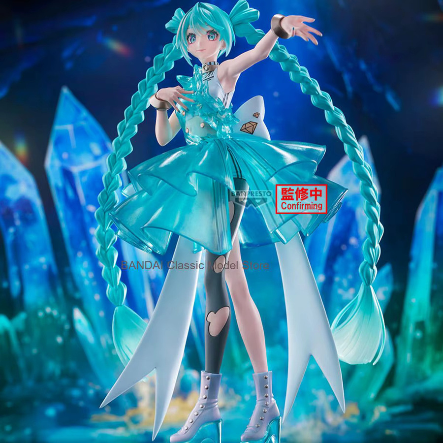 Bandai Banpresto Hatsune Miku Evolve Clearluxe-Emeraldgem Anime Figur - Bild 4