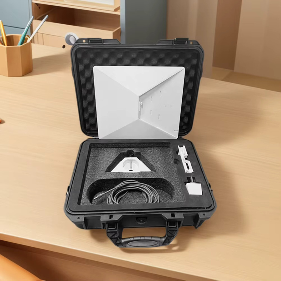 VODOOL Hartschalenkoffer mit Formguss-Schaumstoffschutz für Starlink Mini und Zubehör, Schwarz - Bild 1