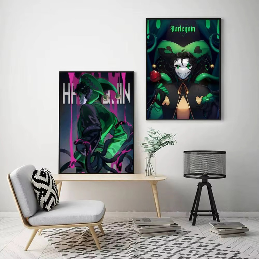 Anime The Freak Circus Harlequin Game Wandaufkleber Bilibili Mehrfarbig - Bild 5