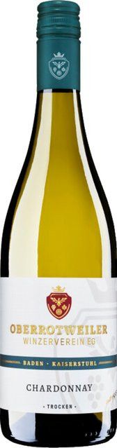 Oberrotweiler Winzerverein eG Chardonnay Weißwein, Baden, 2024, trocken, 0,75 l - Bild 1