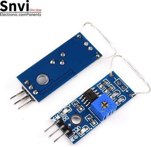 Snvi MagSwitch Reed-Sensormodul Magnetronmodul mit Reed-Schalter für Arduino DIY Kit in Schwarz und Blau - Bild 1