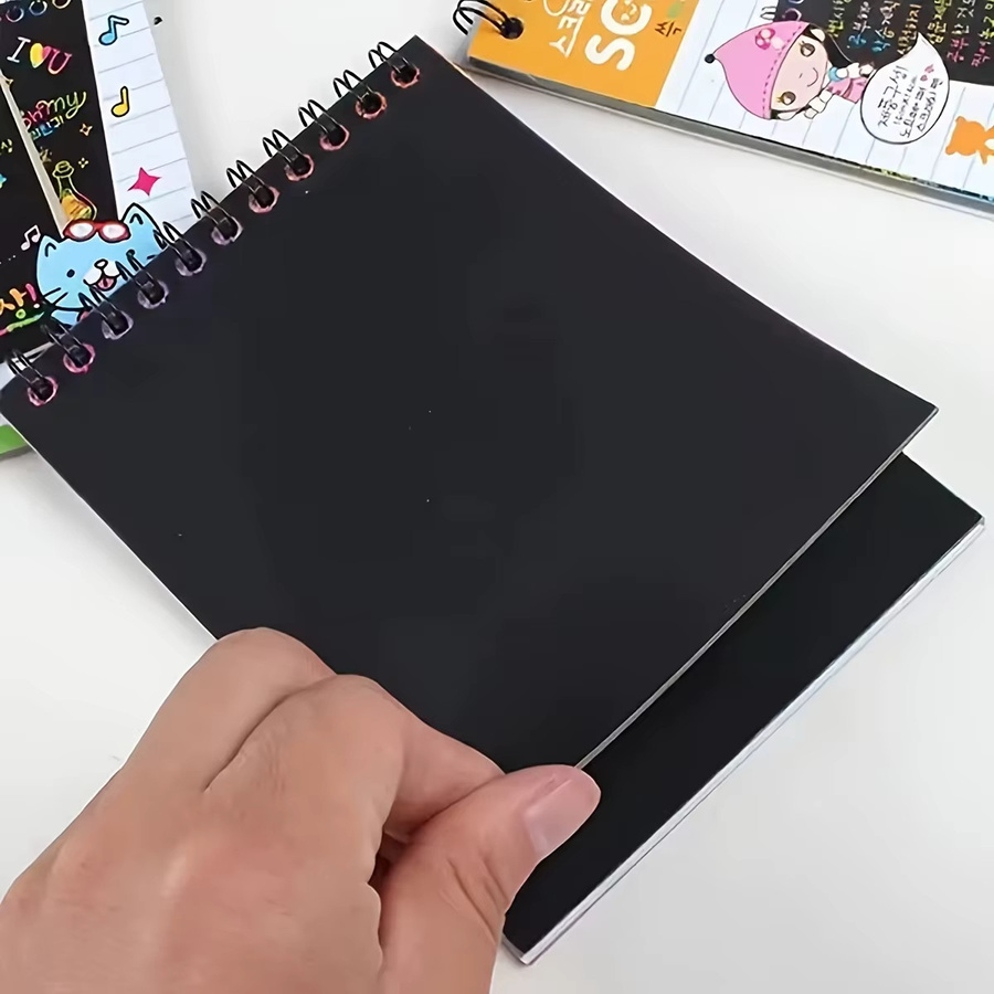 XD-TOPQC Kratzbuch, DIY-Kratzmalerei, Puzzle-Kunstpapier, Bunt / Mehrfarbig - Bild 4
