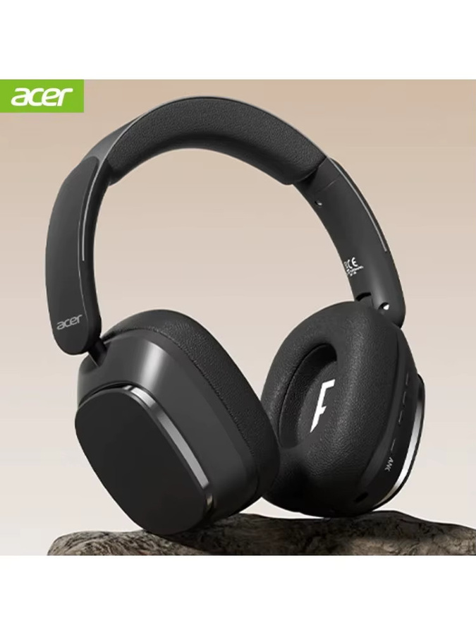 Acer ANC Bluetooth-Kopfhörer mit aktiver Geräuschunterdrückung, Surround-Sound und HD-Mikrofon, OHR525, Schwarz oder Beige - Bild 5