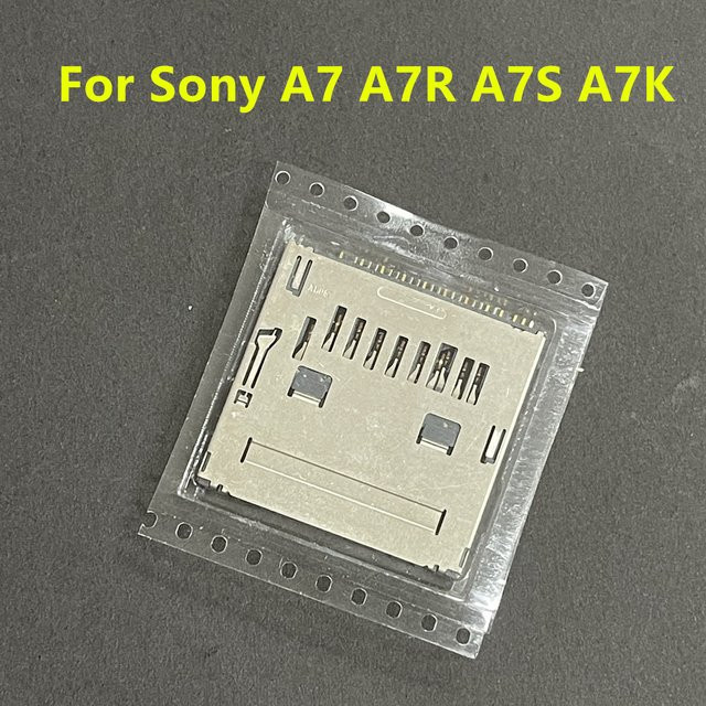 Sony SD-Speicherkartenleser Steckplatz Halter für Alpha 7, 7R, 7S, 7K in Silber - Bild 1