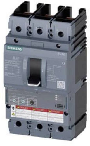 Siemens 3VA6225-8HL31-0AA0 Leistungsschalter in Grau mit einem Einstellbereich von 100 - 250A und einer maximalen Schaltspannung von 600 V/AC - Bild 1