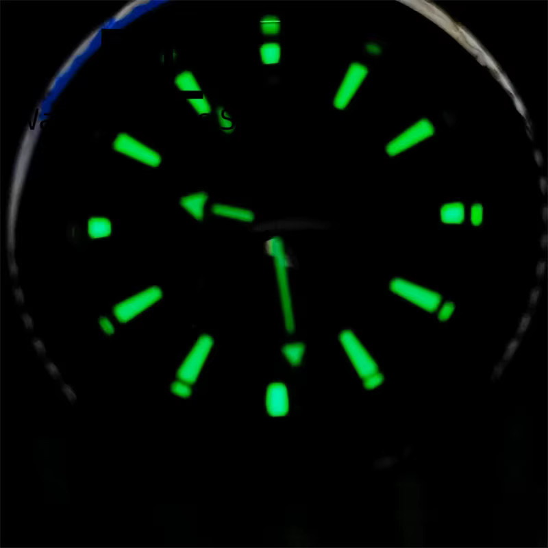 BLIGER Armbanduhr Automatik, Edelstahl, 41 mm, Herren, orangefarbene Lünette, Saphirglas - Bild 3