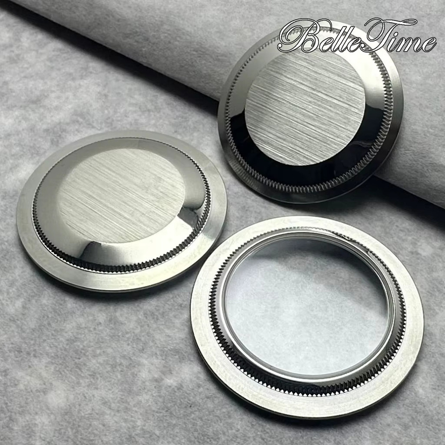 LENNIK Uhrenzubehör Stahlgehäuse, Silber, Unisex - Bild 4