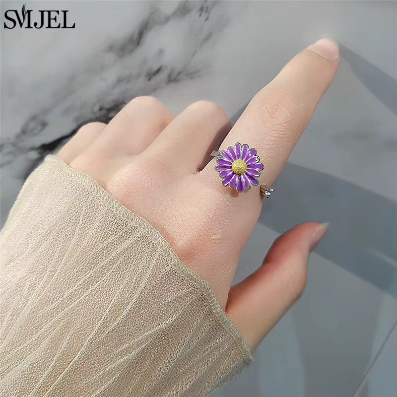 SMJEL Angst Ring, Kristall, Silber, Damen - Bild 3