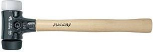 Wiha Schonhammer Safety mit Hickory-Holzstiel und Rund-Schlagkopf 80 mm, mittelweich/sehr hart - Bild 1