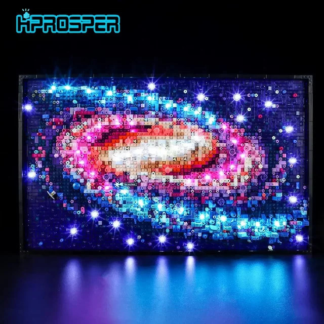 HPROSPER 5V LED-Beleuchtungsset für LEGO 31212 Die Milchstraße mit Batteriebox in Multicolor - Bild 1