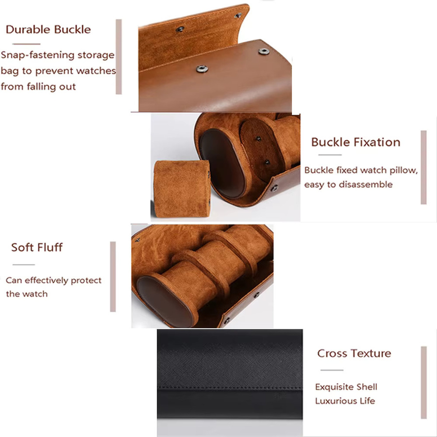 Simplify Watch Roll Reiseetui, Unisex - Bild 2