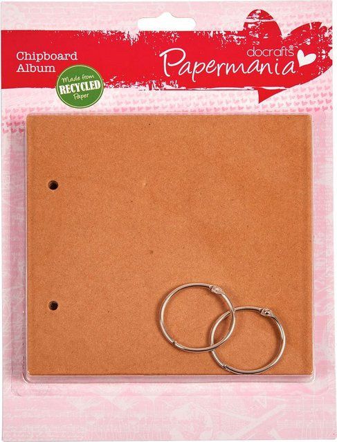 Papermania Chipboard Album in Braun für Erwachsene - Bild 1