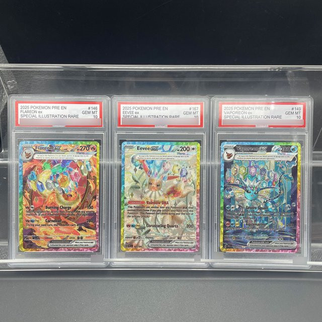 Bandai Pokémon Eeveelutions Sammelkarte, Englische Version - Bild 1