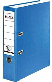 FALKEN Recycolor Ordner DIN A4 in Blau mit 80 mm Rückenbreite - Bild 1