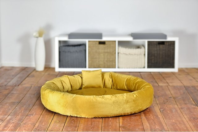 Silvio Design Kuschelinsel Velvet in runder Form - Bild 1