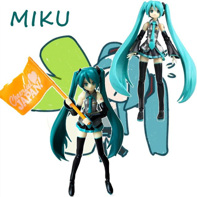 Bandai Hatsune Miku Figma Actionfigur, 14cm, Einzelfigur - Bild 1
