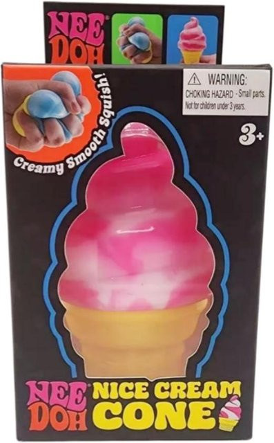 Nee Doh Qualle & Würfel Quetschball, Weiches Gelatine Sensorisches Stressabbau Spielzeug - Bild 1