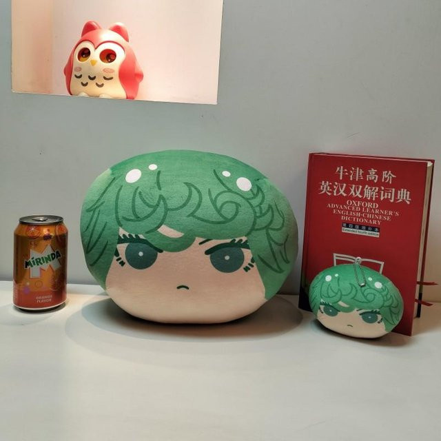 Yiran toy One-Punch Man Omanjuu Niginigi Maskottchen, Plüsch Schlüsselanhänger, ab 14 Jahren - Bild 1