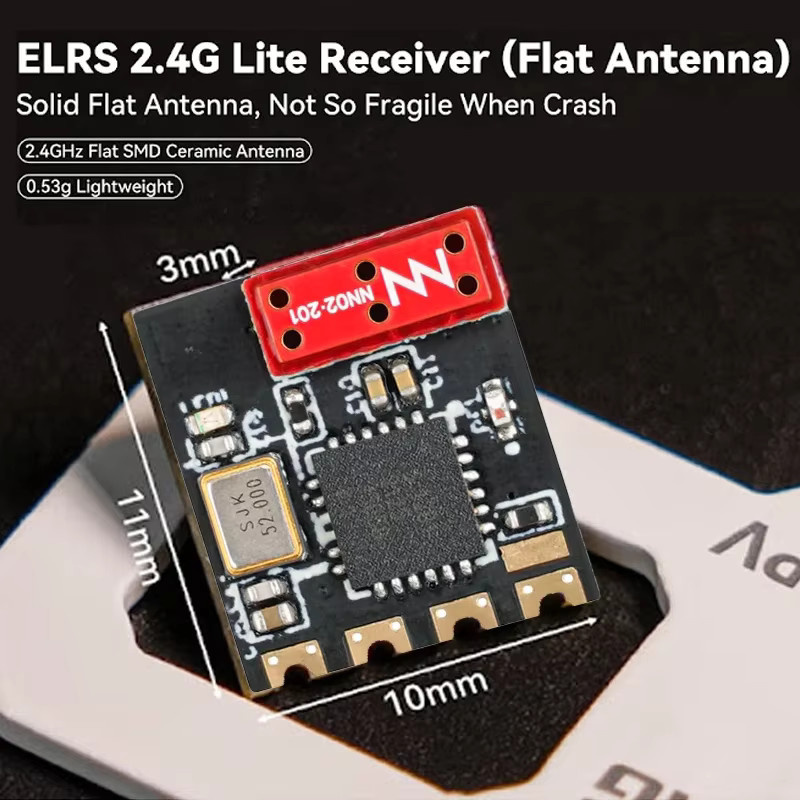 BETAFPV Future Flight ELRS 2,4G Lite ExpressLRS RX Receiver, Tower Antenne - Bild 3