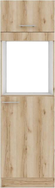 OPTIFIT Livorno290 Küchen-Geräteumbauschrank in Wildeiche Nachbildung, Farbe Braun, Breite: 60 cm - Bild 1