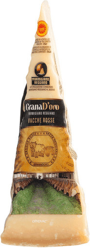 Grana d’Oro Parmigiano Reggiano delle Vacche Rosse 300 g - Bild 1