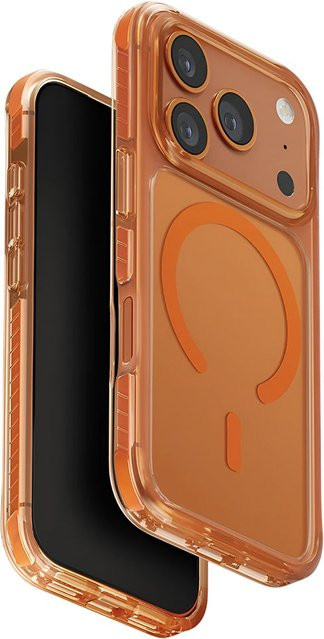 UNIQ Combat MagClick MagSafe Schutzhülle für Apple iPhone 17 Pro Max in Orange - Bild 1