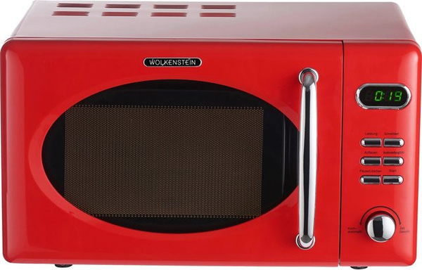 Wolkenstein Mikrowelle WMW720 in Rot