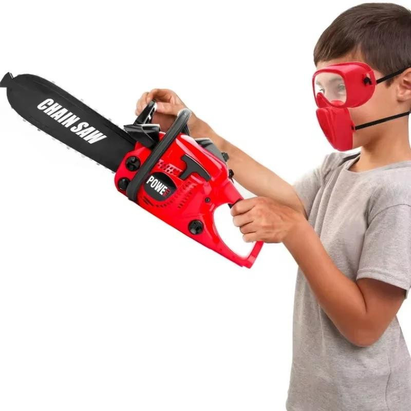 Yiran toy Elektronische Kettensäge Spielzeug mit Ton ab 3-6 Jahre - Bild 3