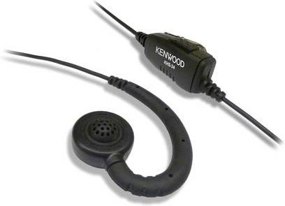 Kenwood KHS-34 In-Ear Headset Sprechgarnitur in Schwarz - Bild 1