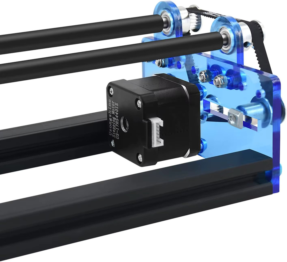 Dobtian Lasergravurwalze für zylindrische Objekte in Blau mit 360 Grad rotierender Gravurachse und 5 Winkeleinstellungen für einen Gravurdurchmesser von 20 bis 80 mm - Bild 4