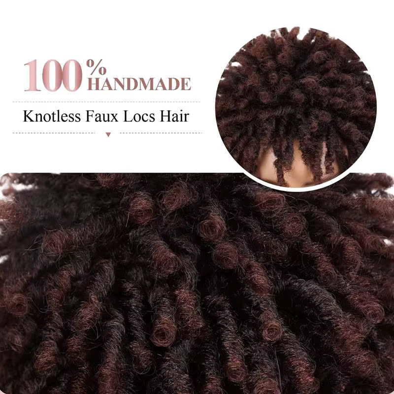 Sallyhair Afro Dreadlock Perücke, Kinky Twist, Unisex - Bild 2