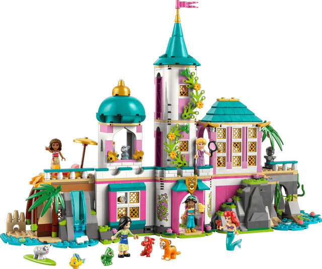 LEGO Disney Princess Prinzessinnenschloss mit Haustieren 43267 - Bild 2