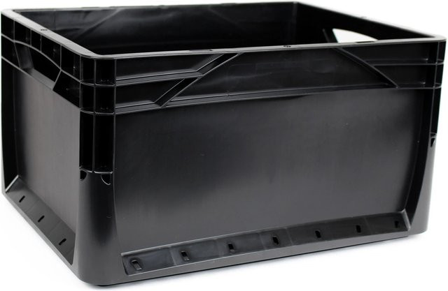 Eurobox-System Vollwand Box Schwarz B/T/H: 40 x 30 x 22 cm - Bild 1