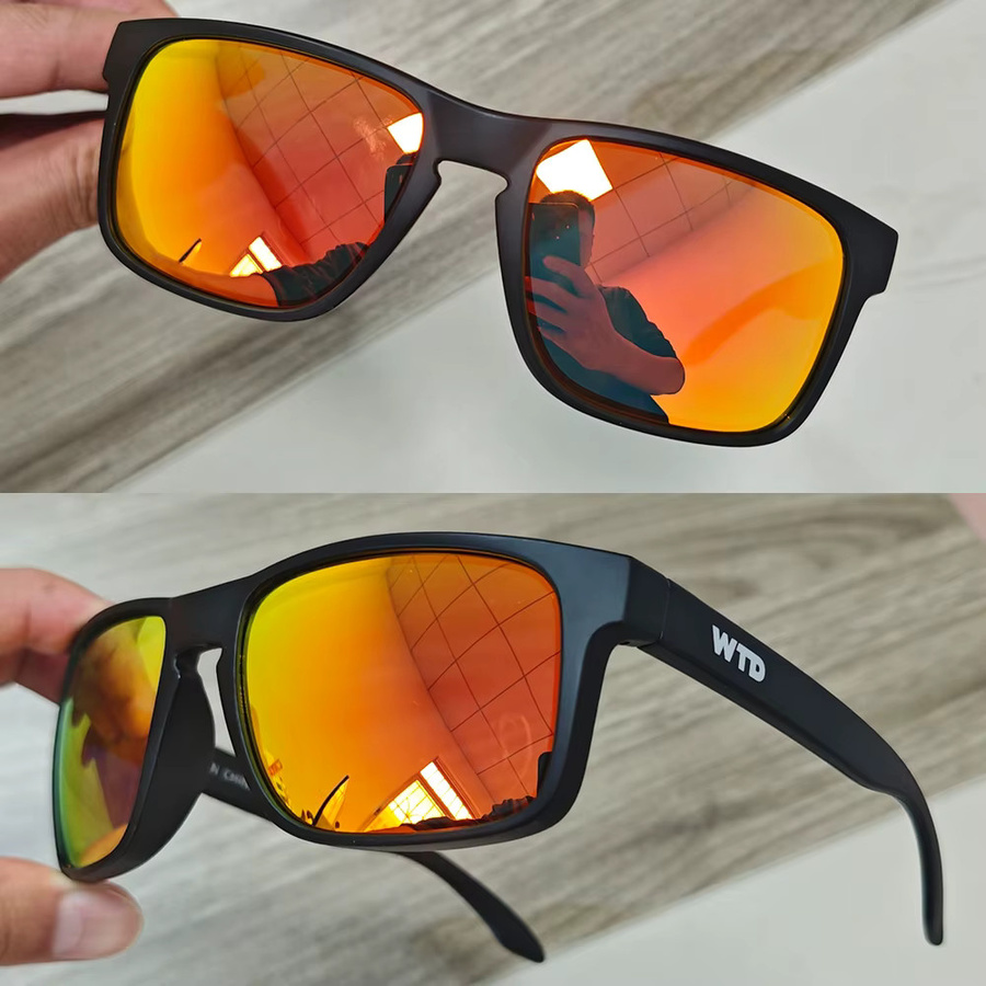 WTD Polarisierte Sonnenbrille, Vollrand, Unisex, black, Plastic - Bild 2