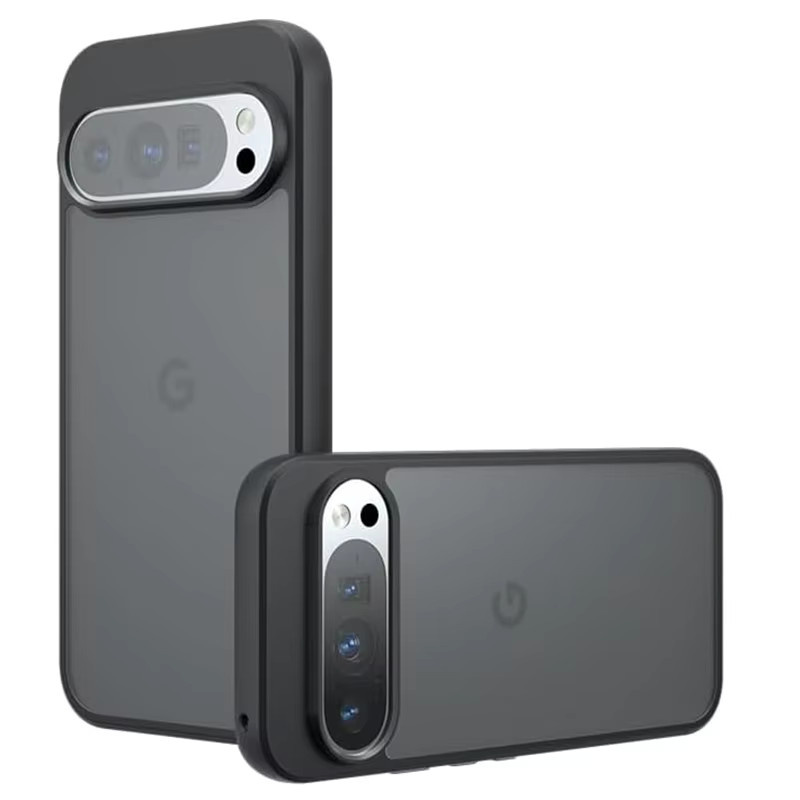 Fundas Stoßfeste Hülle für Google Pixel 10 Pro XL in Schwarz, Mattiert und Transparent - Bild 2