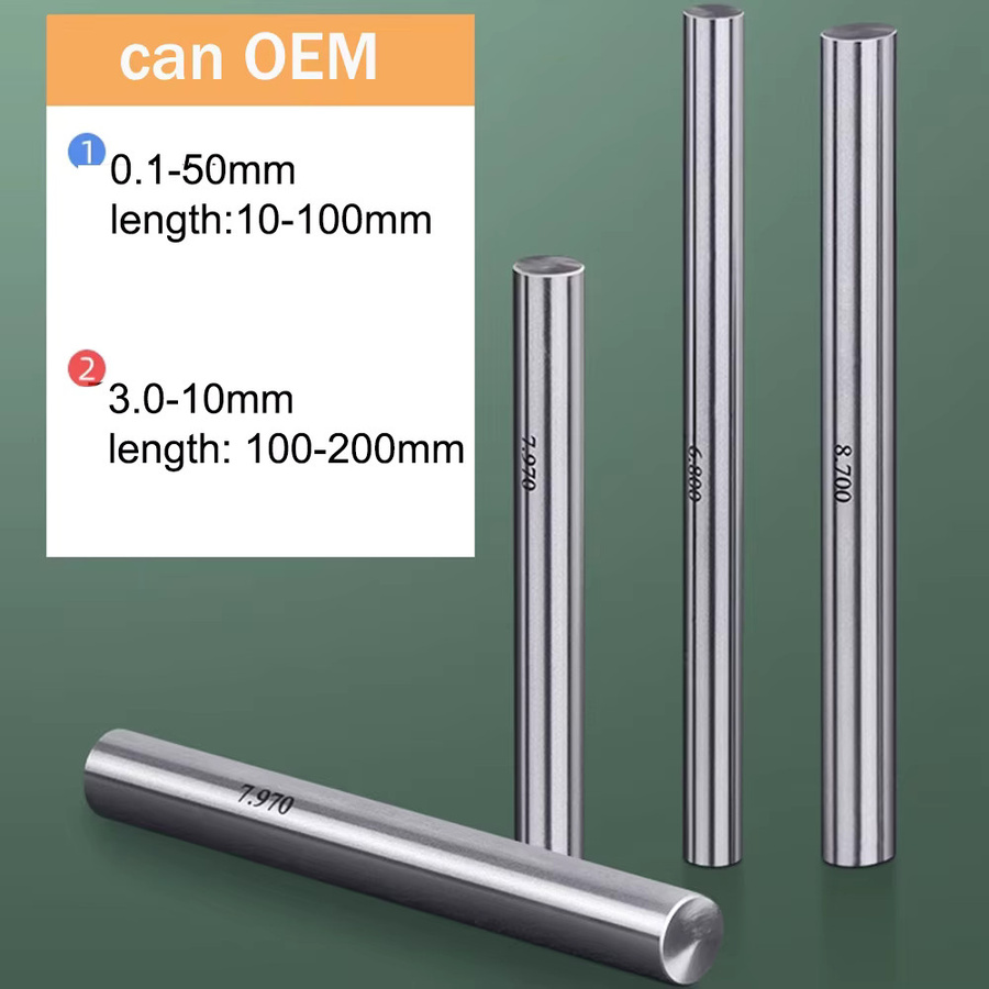 ETOPOO Hochpräziser Nadelmessstab für Durchgangs- und Anstoppmessungen, Silber, 1,00-50,00 mm, 100 mm Länge - Bild 2