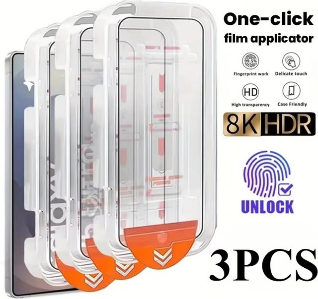 Samsung Displayschutz Transparent für A71 A72 A73 A57 A56 A55 A36 A35 A17 A16 A26 A24 A15 A14 A13 A12 - Bild 1