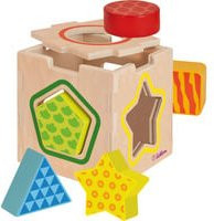 Eichhorn Color Steckbox Geschicklichkeitsspiel aus Holz in Bunt - Bild 1