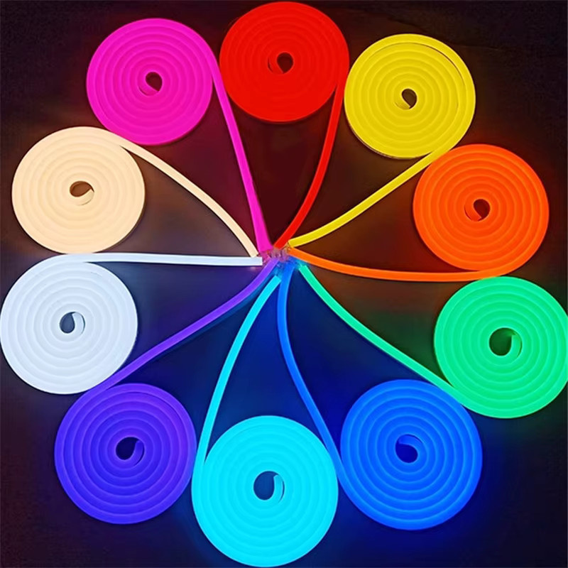 Acosh RGB Neon-Seilbeleuchtung mit Fernbedienung, flexible LED-Streifen in Multicolour für deine Gaming-Raumdekoration via USB - Bild 4