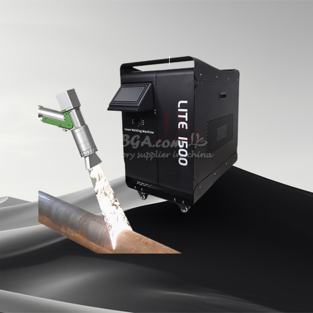 LY Faserlaser-Reinigungsmaschine zur berührungslosen Rost- und Ölentfernung in Schwarz - Bild 1