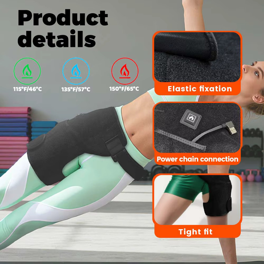 DearBeauty Hüftstützbandage mit Massagegerät, Unisex - Bild 3