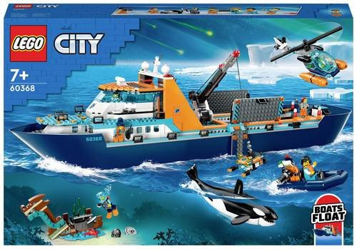 LEGO City Arktis-Forschungsschiff Konstruktionsspielzeug ab 7 Jahren - Bild 1